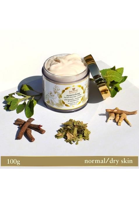 Just Herbs Ayurvedic Herbal Nourishing Face Moisturizing Massage Cream100 Gm & Creamy Matte Lipstick Set38Gm (Pack Of 16)