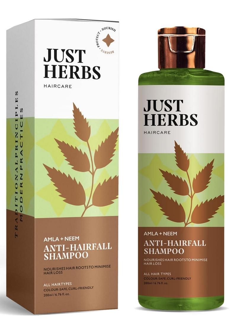 Just Herbs Anti Hairfall Combo With 8 In 1 Shampoo & Hair Mask For Control