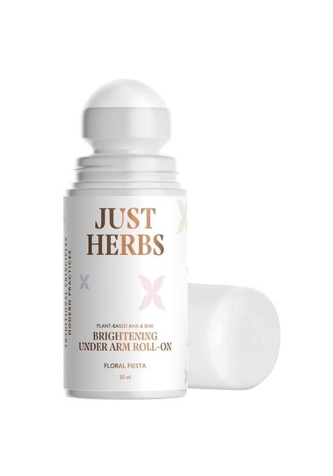 Just Herbs Spf 35+ Nosun Sunscreen For All Skin Types Gel, Lightweight, Broad Spectrum Pa 35++++- 50Ml & Under Arm Roll On Deodorant