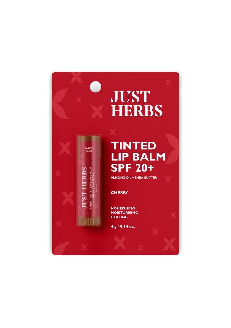 Just Herbs Coffee Body Scrub Walnut Exfoliating Detan Face & Scrub100 Ml Tinted Lip Balm 4 G (Cherry) Combo