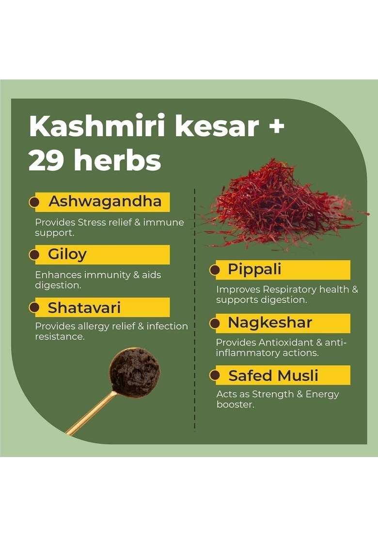 Cureveda Pureprash Lite-Sugarfree Chyawanprash, Safe For Diabetics, Low Calories, Organic Immunity Booster All Age Groups With Saffron/Kesar, No Added Sugar, Sucralose (500Gm) (Pack Of 2) - Indya