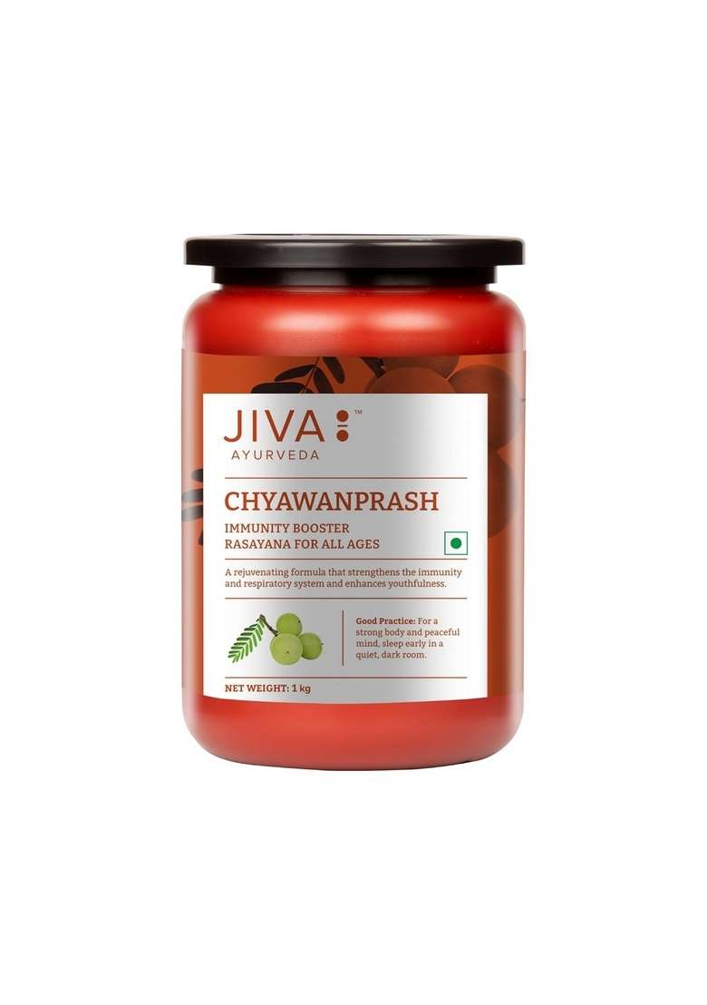 Jiva Chyawanprash | Goodness Of Ayurveda 100% Pure & Natural Rich In Vitamin-C Rejuvinator Immunity Booster For Men Women 1Kg (Pack 1) - Indya