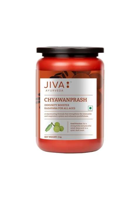 Jiva Chyawanprash | Goodness Of Ayurveda 100% Pure & Natural Rich In Vitamin-C Rejuvinator Immunity Booster For Men Women 1Kg (Pack 1)