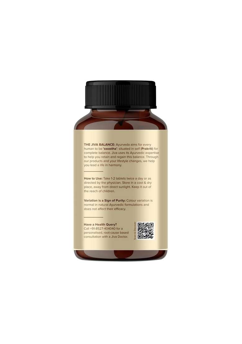 Jiva Digestall Tablet 500Mg 360 | Goodness Of Anardana, Maricha, Elaichi, Dhania Helpful In Indigestion, Bloating & Acidity - 120 (Pack 3) - Indya