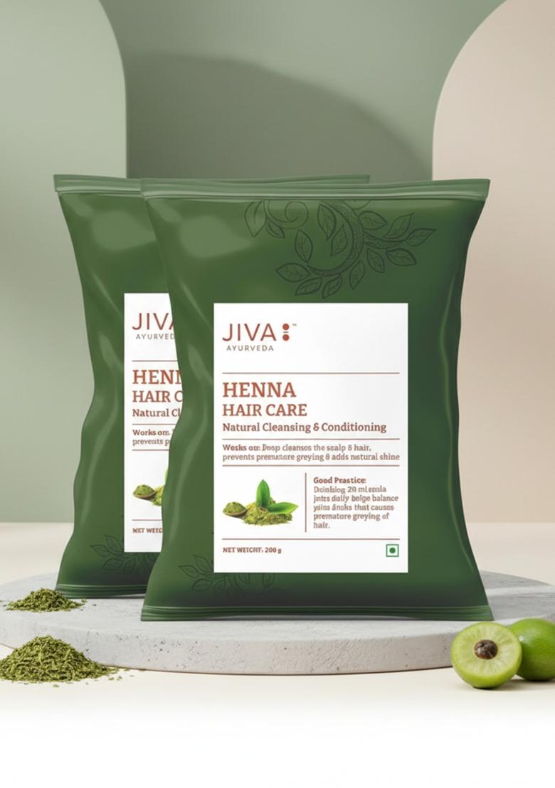 Jiva Henna Hair Care Powder 200 Gm