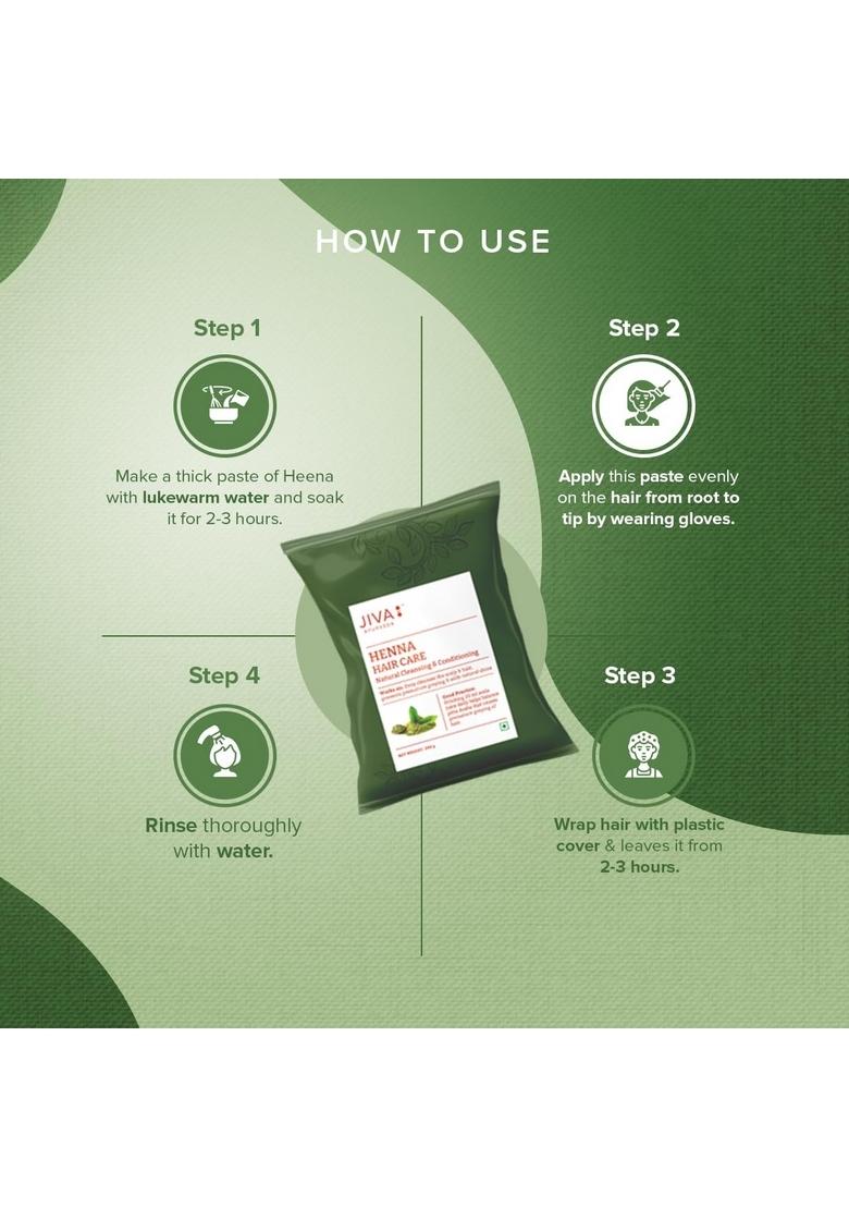 Jiva Henna Hair Care Powder 200 Gm