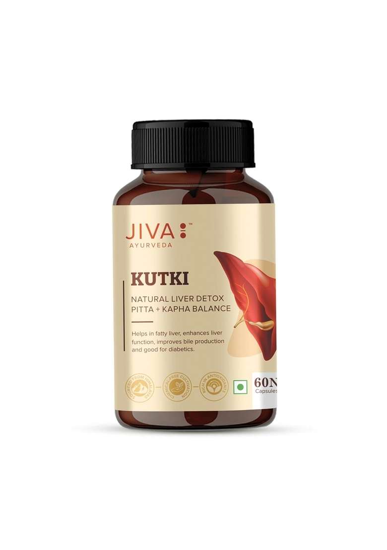 Jiva Kutki - 60 (Pack Of 1) Capsules | Liver Support & Detox - Indya