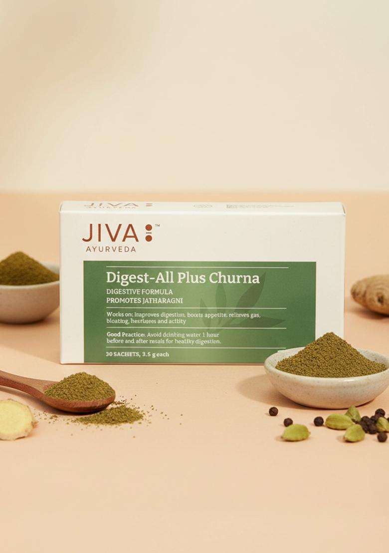 Jiva Digestall Churan - 30 Pieces (Pack Of 1) | Good Digestive System - Indya