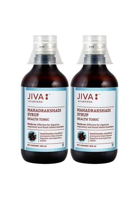 Jiva Ayurveda Mahadrakshadi Syrup - 200 Ml (Pack Of 2)