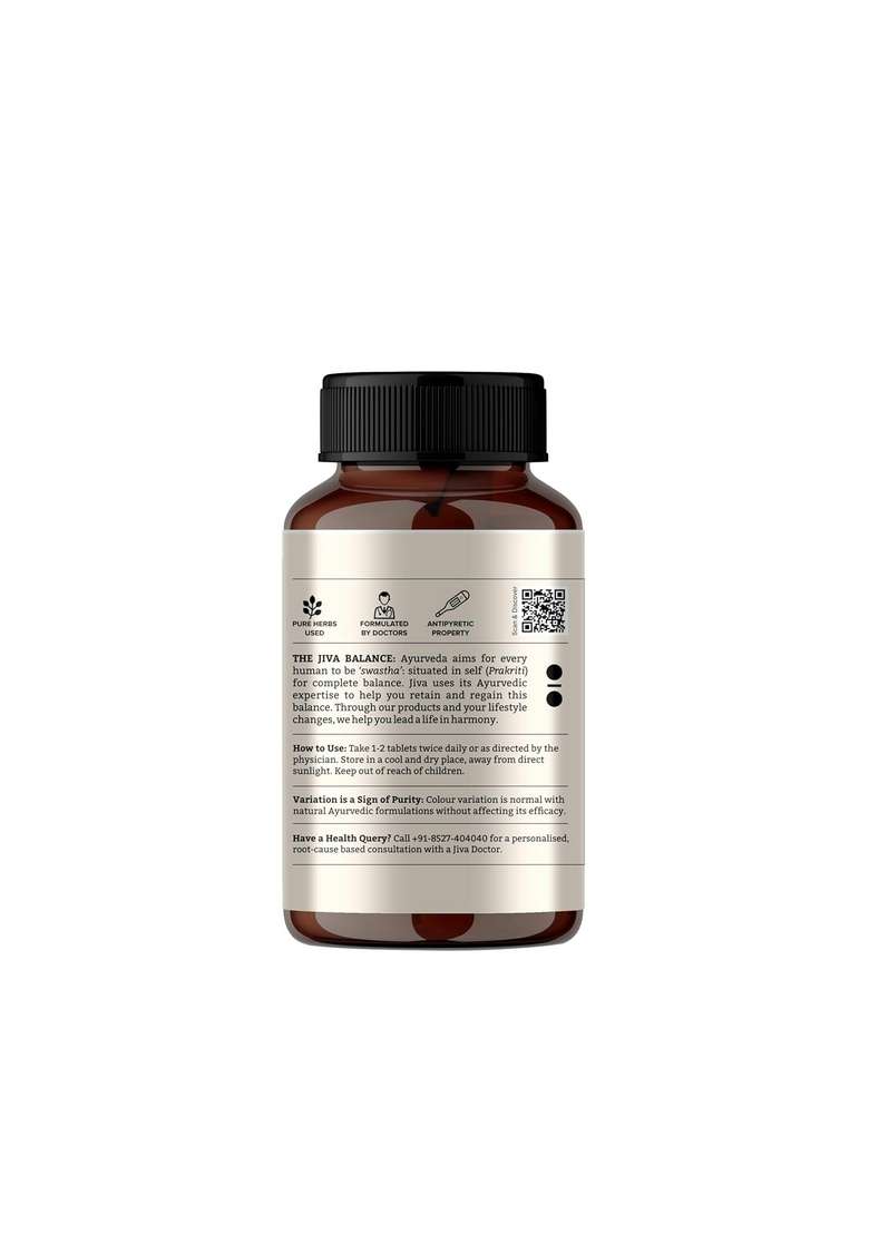 Jiva Flucon Tablets 500Mg 240 Tablet | For Strengthens Respiratory System Helps Fight Cough And Cold - 120 (Pack Of 2) - Indya