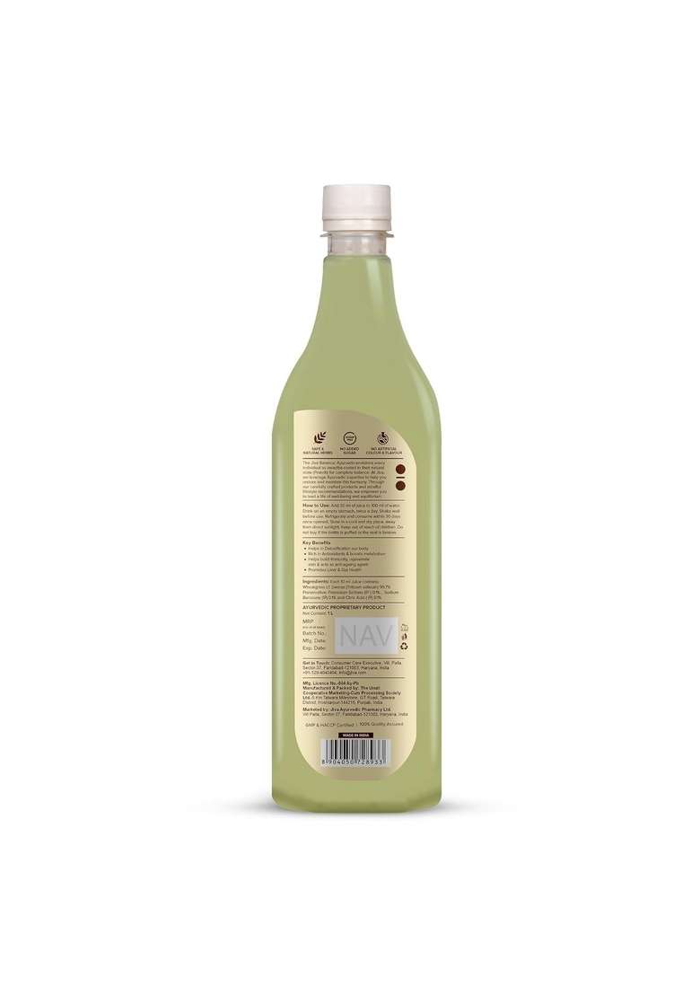 Jiva Ayurveda Wheatgrass Juice Good For Health & Weight| -1 L (Pack Of 1) - Indya