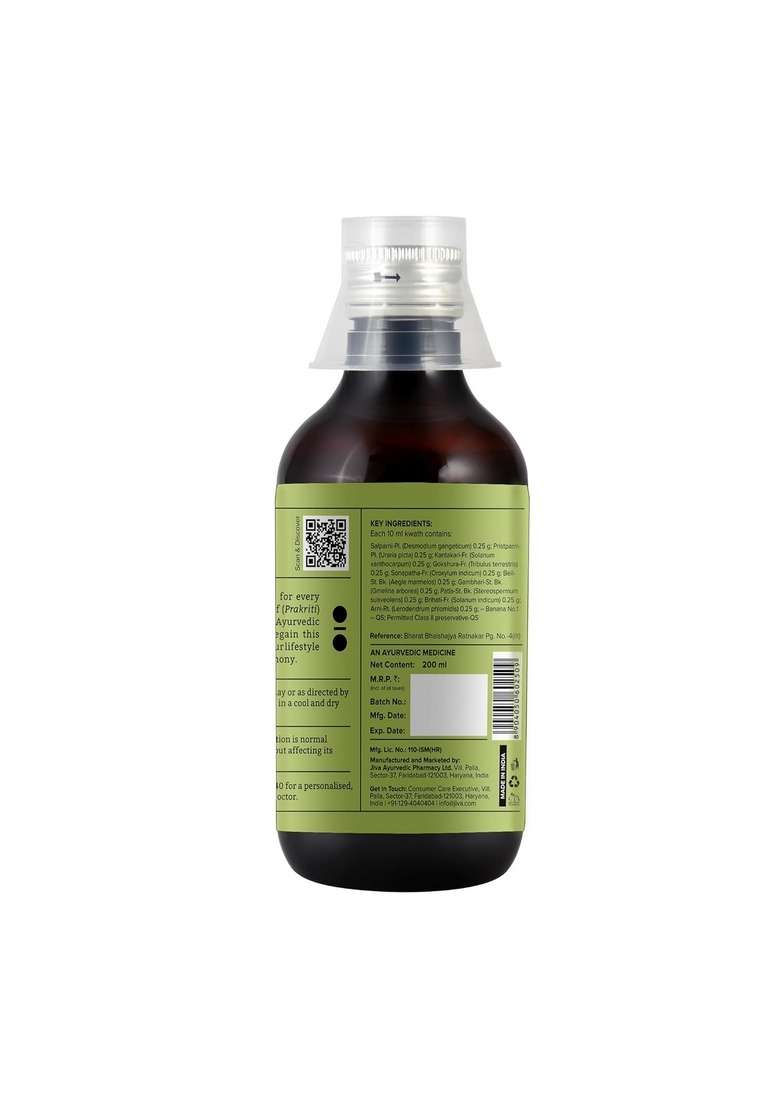 Jiva Dashmool Kwath | Boosts Immunity & Energy Support Male Female Health Relieving Joint Discomfort - 200Ml (Pack Of 2) - Indya