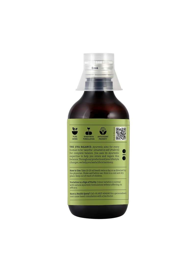 Jiva Dashmool Kwath | Boosts Immunity & Energy Support Male Female Health Relieving Joint Discomfort - 200Ml (Pack Of 2) - Indya