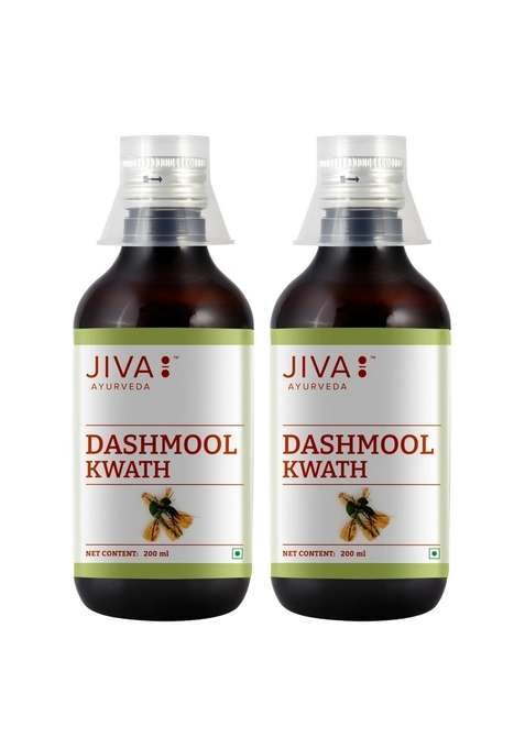 Jiva Dashmool Kwath | Boosts Immunity & Energy Support Male Female Health Relieving Joint Discomfort - 200Ml (Pack Of 2)