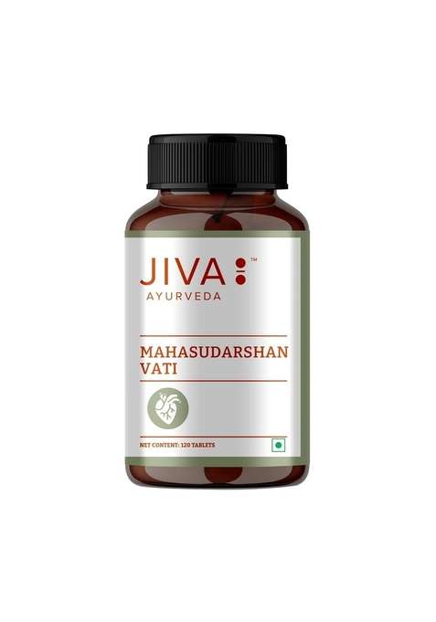 Jiva Mahasudarshan Vati Tablets For Managing Fever | Infections -120 (Pack Of 1)