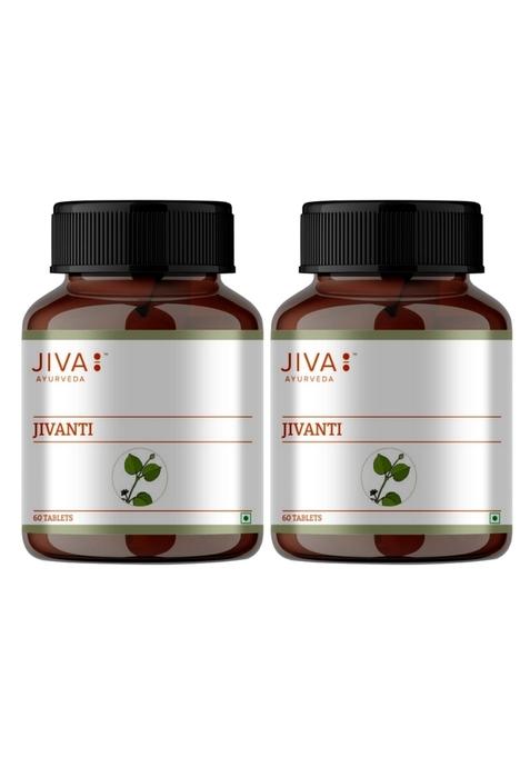 Jiva Jivanti |Formulated With Natural Ingredients | To Support & Maintain Eye Health.- 60 Tablet (Pack Of 2)
