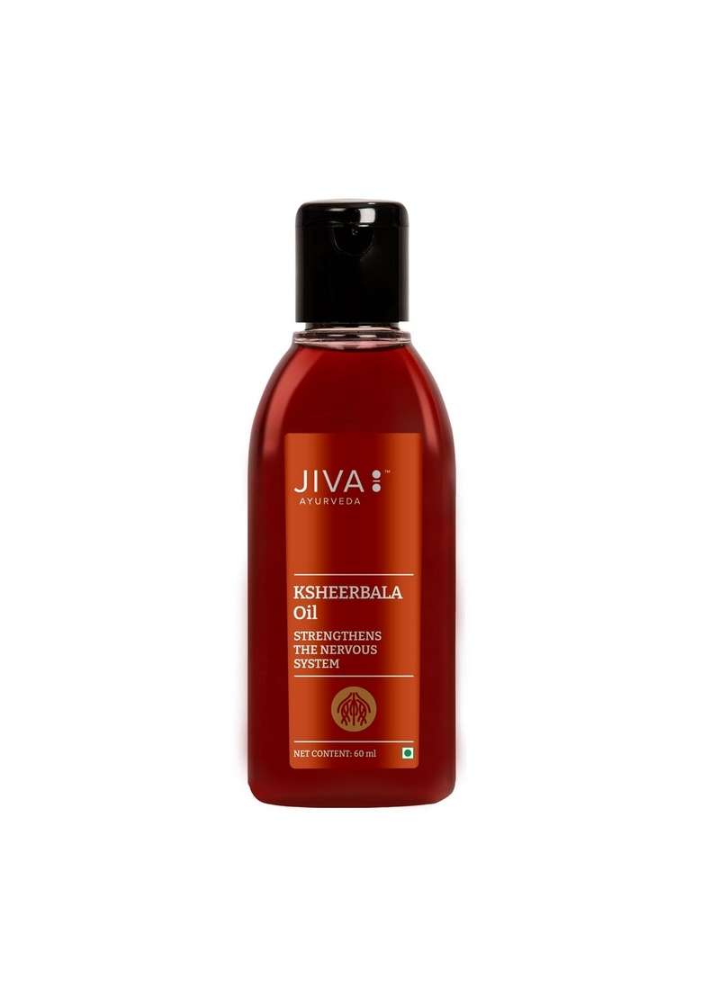 Jiva Ksheerbala Oil | A Traditional Ayurvedic Oil- 60Ml (Pack Of 1) - Indya