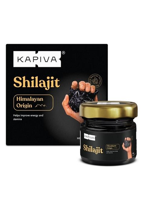 Kapiva Original Himalayan Shilajit/Shilajeet Resin 40G |Super Saver Pack| 250Mg/Serving | For Energy, Endurance & Vitality 160 Servings 100% Ayurvedic