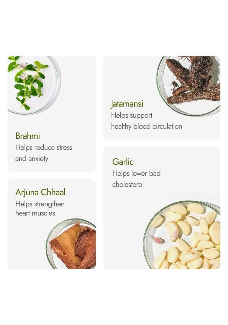 Kapiva Bp Care Juice - 100% Ayurvedic To Support Healthy Blood Pressure Levels| Arjuna, Jatamansi & 8 Other Herbs 500Ml - Indya