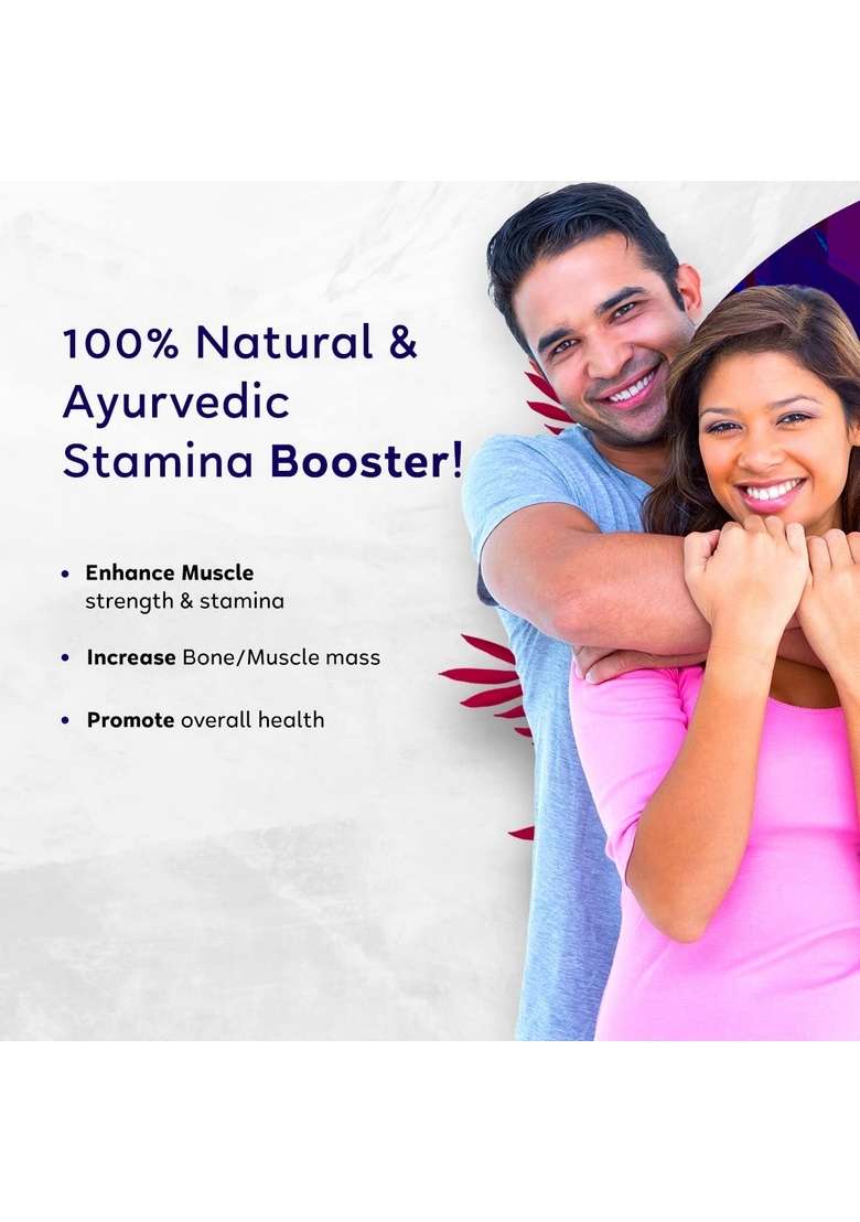 Kapiva Testo Capsules - 19 Ayurvedic Herbs For Daily Wellness And Strength | Shilajit, Safed Musli Akarkara (60 Capsules) - Indya