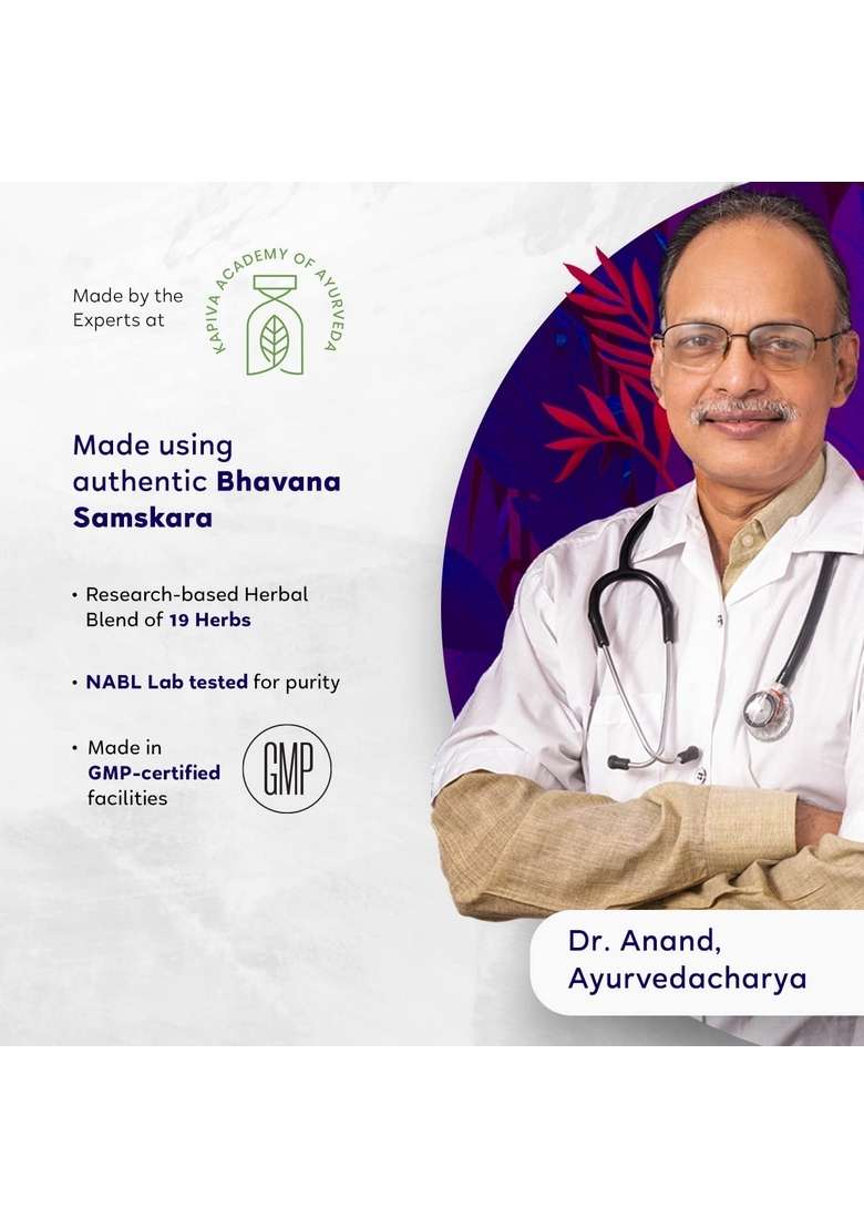 Kapiva Testo Capsules - 19 Ayurvedic Herbs For Daily Wellness And Strength | Shilajit, Safed Musli Akarkara (60 Capsules) - Indya