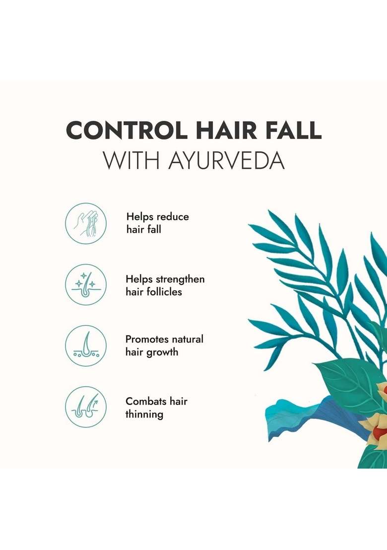 Kapiva Hair Care Juice | For Growth & Fall Control 100% Ayurvedic With Amla, Noni, Bhringraj And Ashwagandha (1L) - Indya