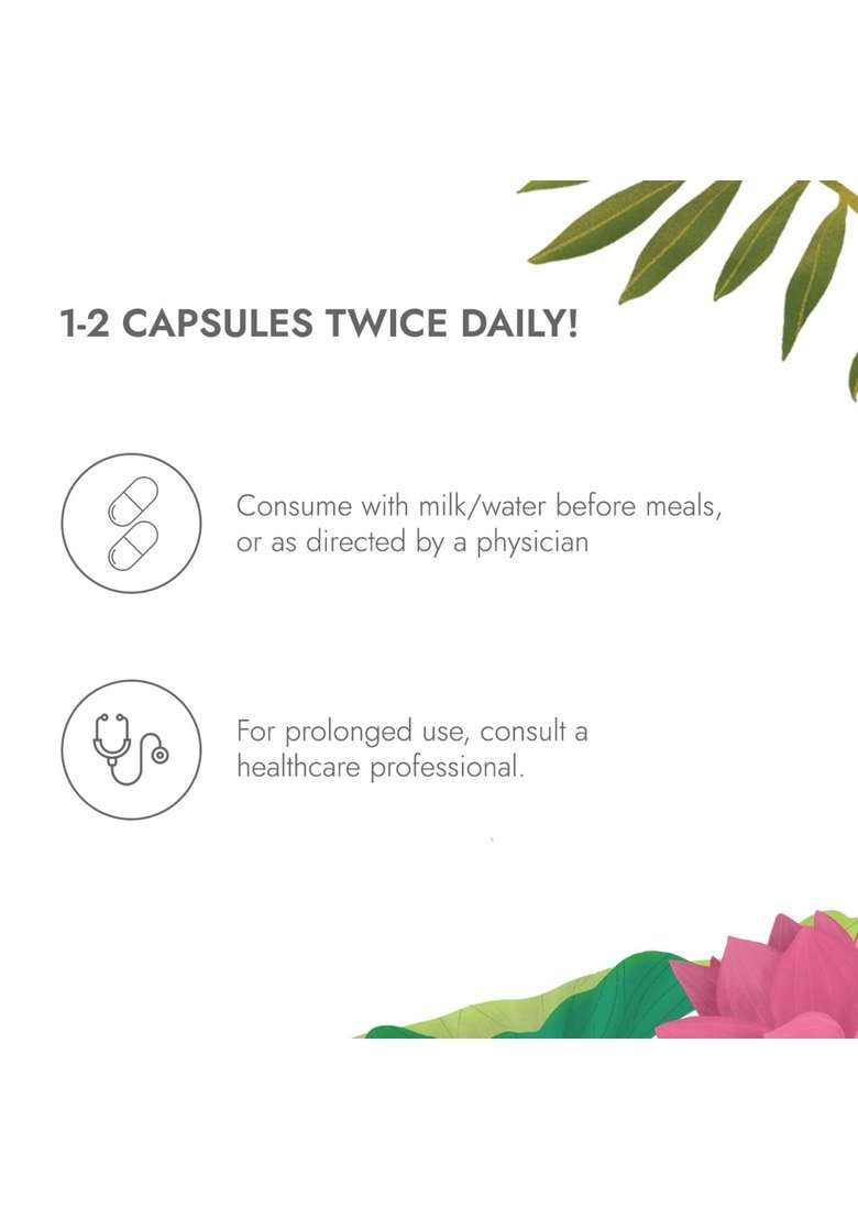 Kapiva Staminup Capsules - Modern Ayurvedic Solution Containing 17 Herbs | 4 Bhasmas (60 Capsules) - Indya