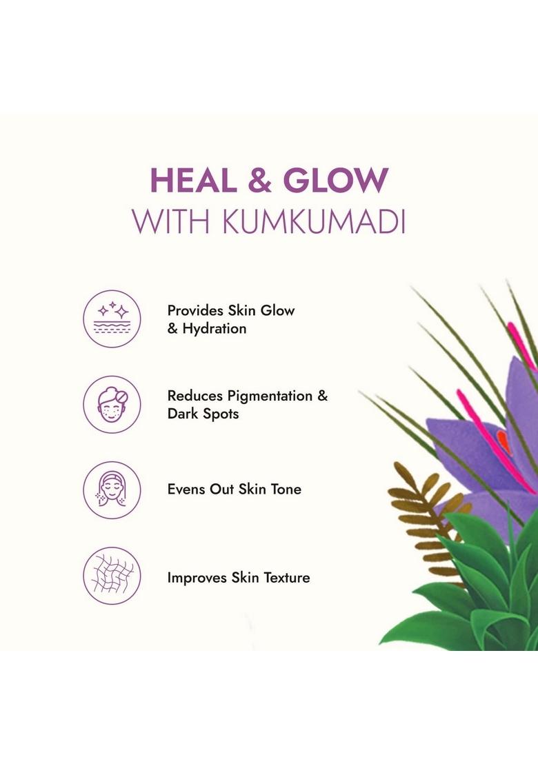 Kapiva Tulsi Anti-Hair Fall Oil (200 Ml) | Visible Results In 2 Months + Kumkumadi Glow Face (30 100% Ayurvedic For Dull Skin, Dark Spots & Pigmentation