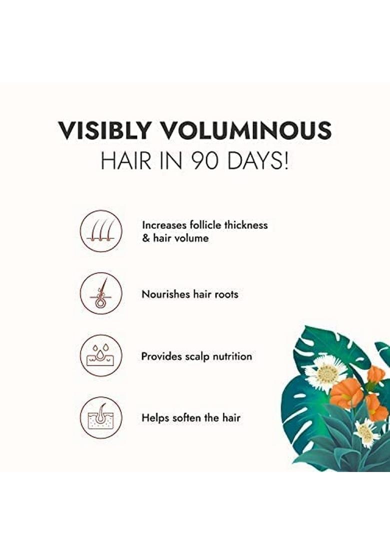 Kapiva Bhringraj Hair Nourishing Oil (200 Ml) 100% Ayurvedic, Voluminous Within 90 Days, Provides Nourishment, Pack Of 1