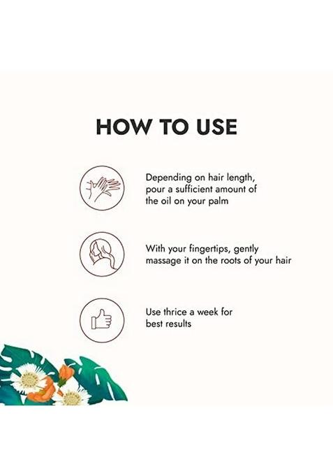 Kapiva Bhringraj Hair Nourishing Oil (200 Ml) 100% Ayurvedic, Voluminous Within 90 Days, Provides Nourishment, Pack Of 1