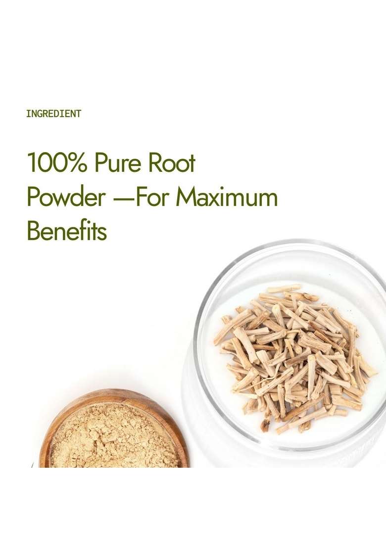 Kapiva Organic Shatavari Powder 100Gms | Promotes Lactation Naturally Helps Maintain Hormonal Balance Non Gmo Certified - Indya