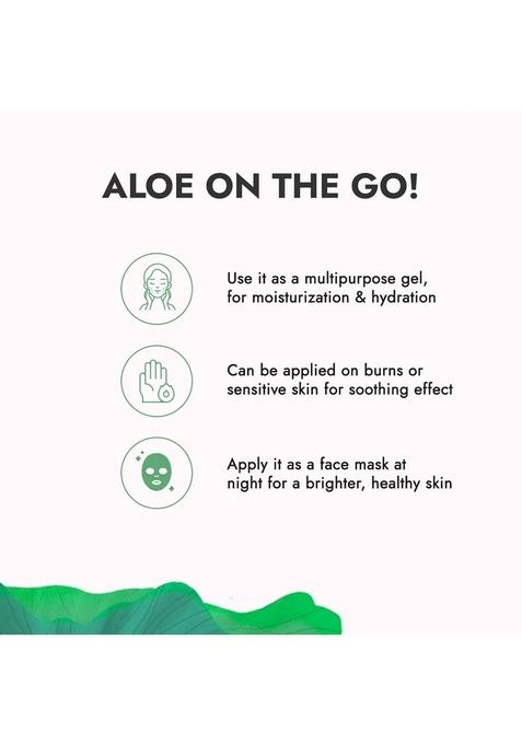 Kapiva Pure Aloe Vera Skin Gel 250G For Face & Hair Hydrating, Moisturising, Soothing Multipurpose