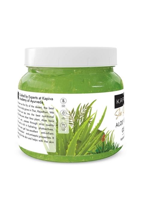 Kapiva Pure Aloe Vera Skin Gel 250G For Face & Hair Hydrating, Moisturising, Soothing Multipurpose