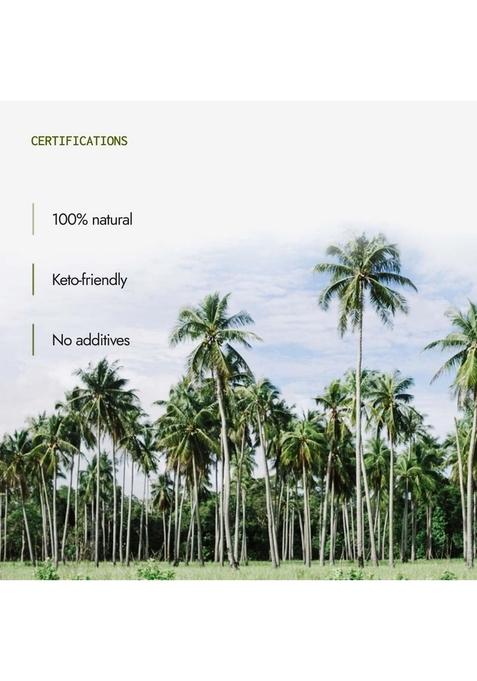 Kapiva Virgin Cold-Pressed Coconut Oil 250Ml | 100% Pure, Unrefined, Organic & Edible For Cooking, Skin Baby Care, Pulling Hair Keto Friendly