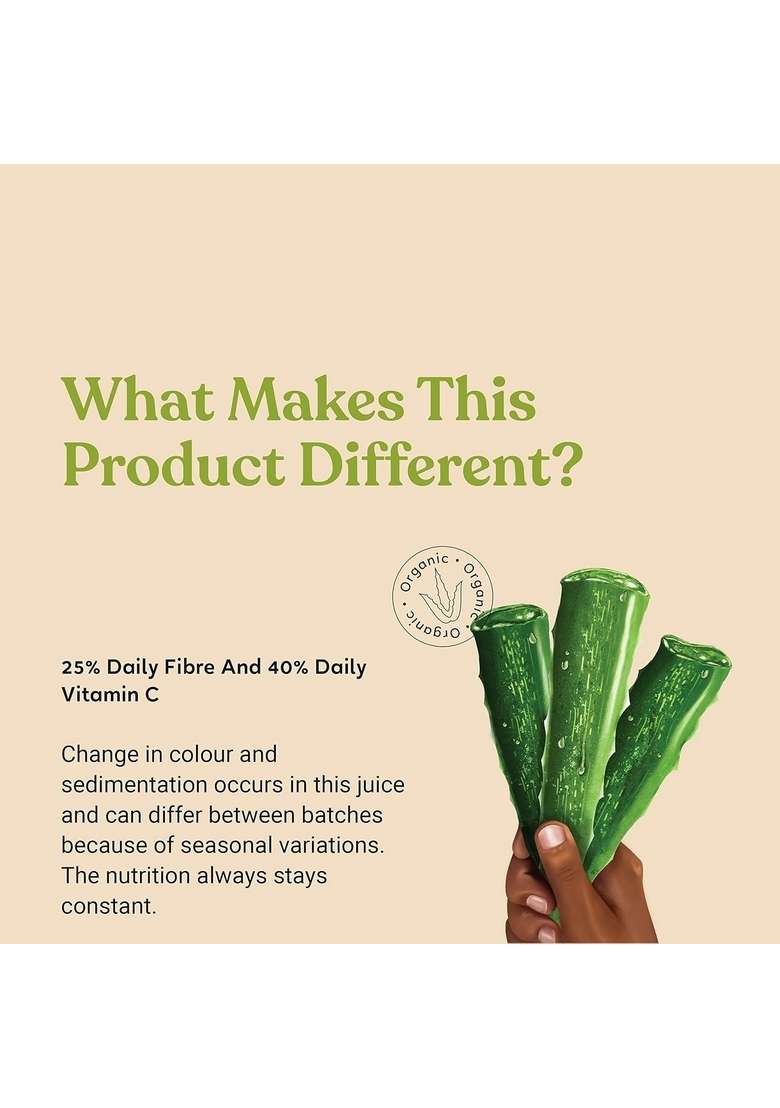 Kapiva Aloe And Amla Juice + Wheatgrass | Ayurvedic Combo For Better Digestion, General Wellness, Skin Hair Care (1L+1L) - Indya