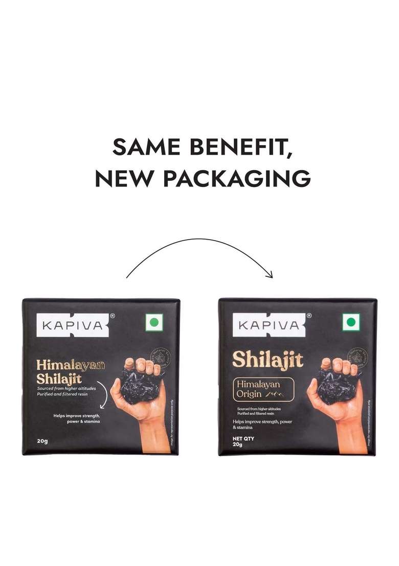 Kapiva Shilajit 20G & Staminup Capsules - Indya