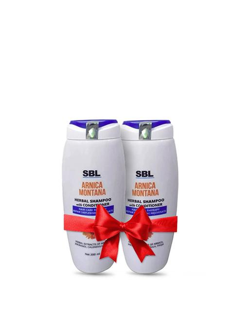 SBL Arnica Montana Herbal Shampoo with Conditioner Combo 200ML Each