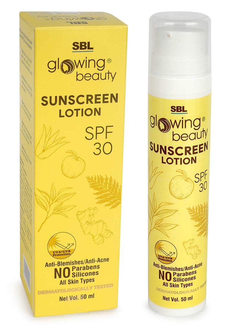 SBL Glowing Beauty Sunscreen Lotion SPF 30