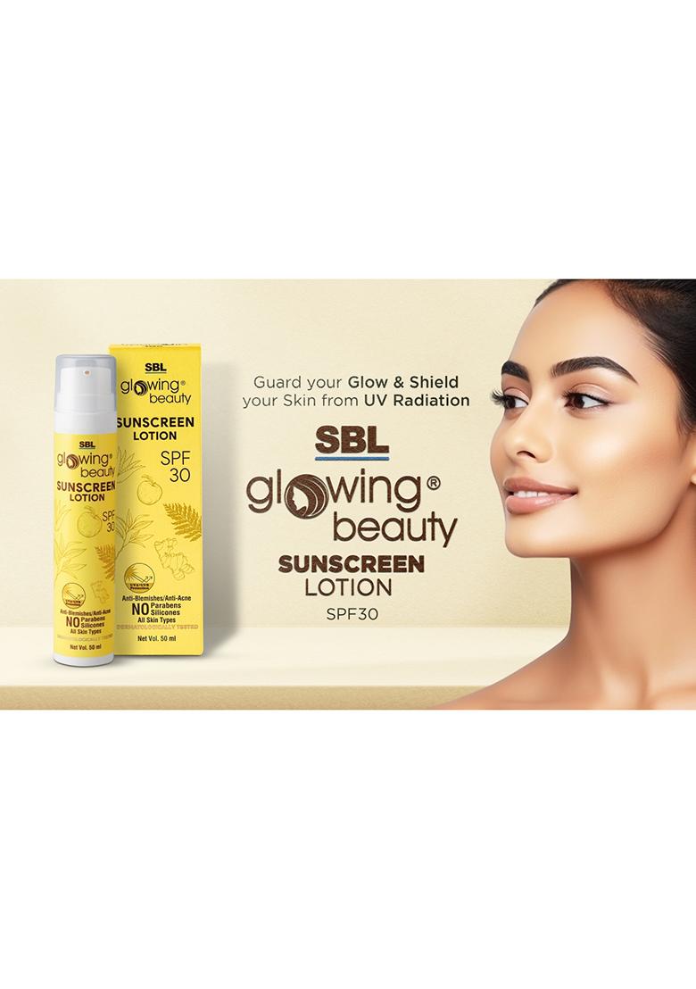SBL Glowing Beauty Sunscreen Lotion SPF 30