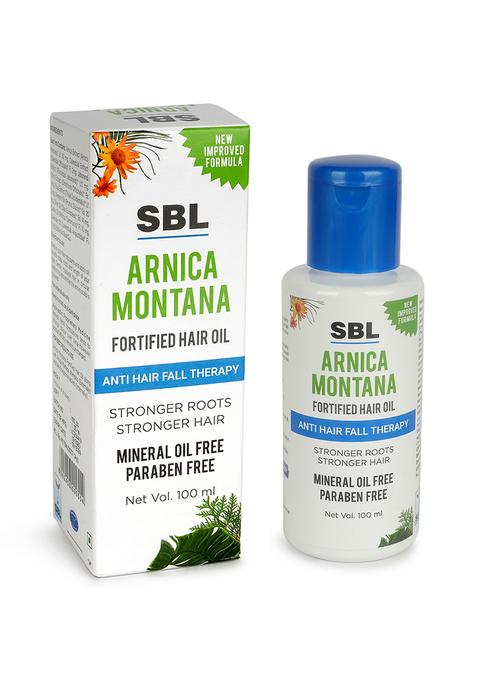 SBL Arnica Montana Fortified Hair Oil Mineral Free