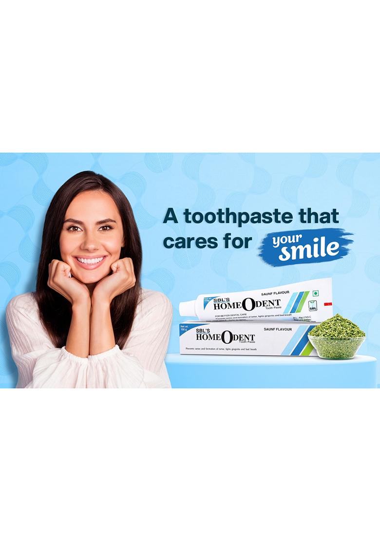 SBL Homeodent Tooth Paste Saunf