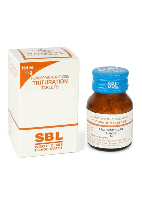 SBL ars sulph flavum 1791 (25GM)