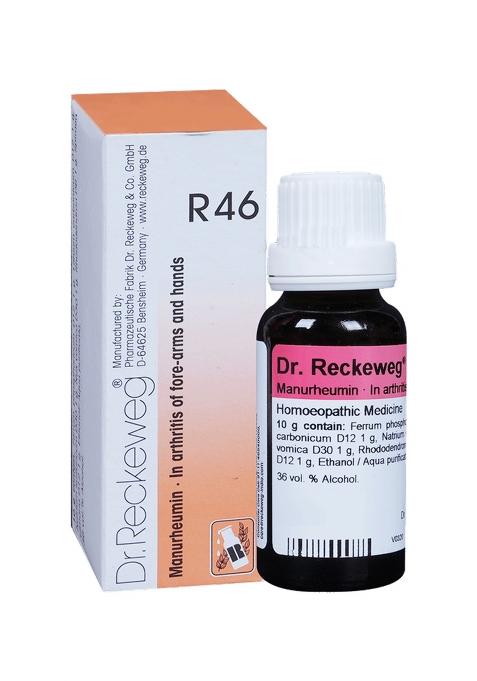 Dr Reckeweg R46 Rheumatism Of Forearms And Hands Drop