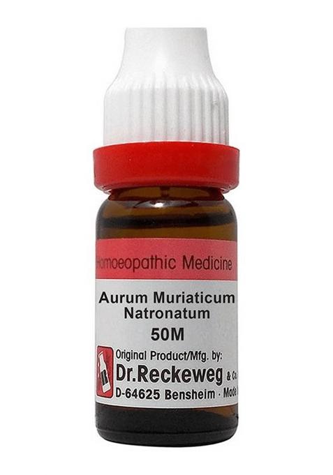 Dr. Reckeweg Aurum Muriaticum Natronatum Dilution 50M CH