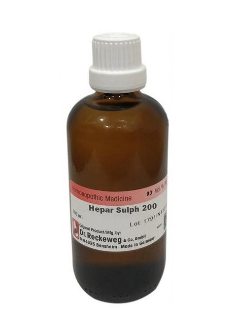 Dr. Reckeweg Hepar Sulphur Dilution 200 CH