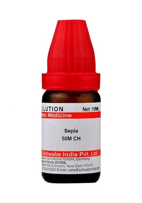 Dr Willmar Schwabe India Sepia Dilution 50M CH