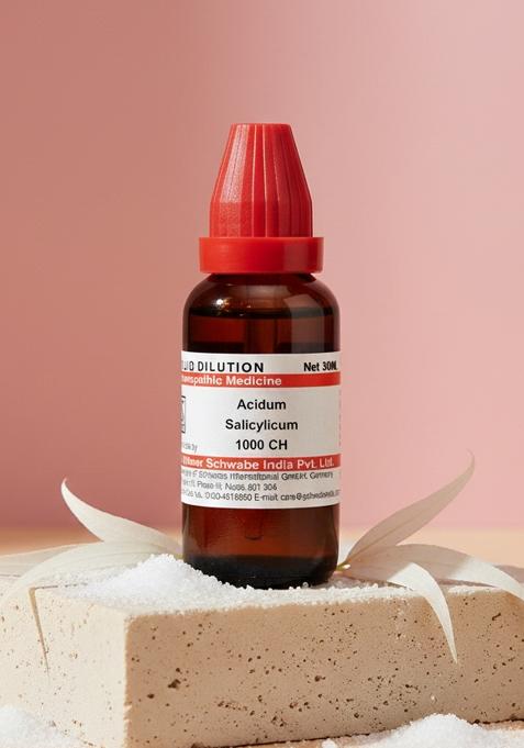 Dr Willmar Schwabe India Acidum Salicylicum Dilution 1000 CH