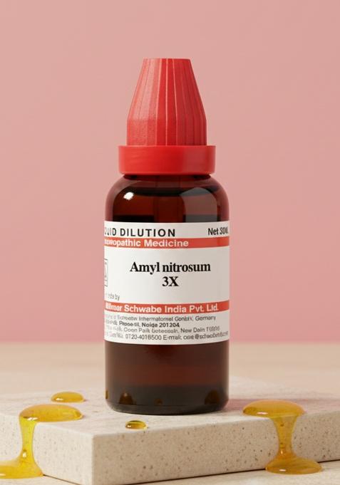 Dr Willmar Schwabe India Amyl Nitrosum Dilution 3X