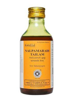 Kottakkal Ayurveda Nalpamaradi Tailam 200 ml | Authentic Traditional Formula | Oil, 200 ml, For Hair & Skin