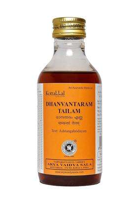 Kottakkal Ayurveda Dhanvantaram Tailam 200 ml | Authentic Traditional Formula | 200 ml, Enriched With Goodness of Herbal Ingredients